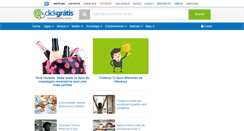 Desktop Screenshot of clickgratis.com.br